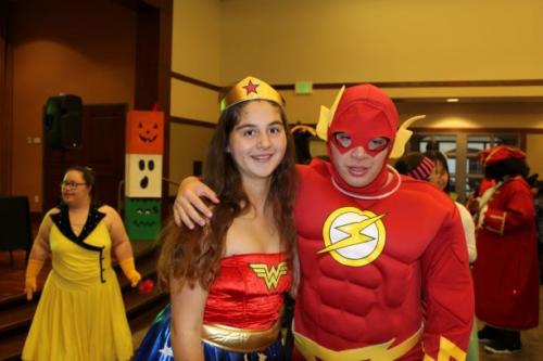 Wonder Woman and Flash came to say Hi